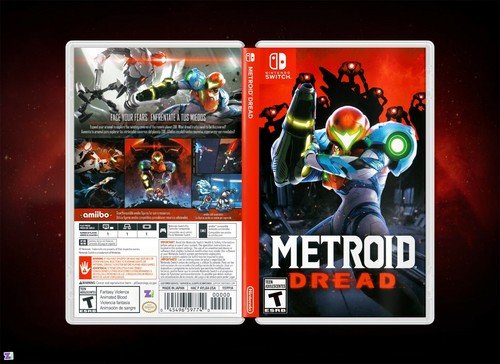 Metroid dread cover - dread,